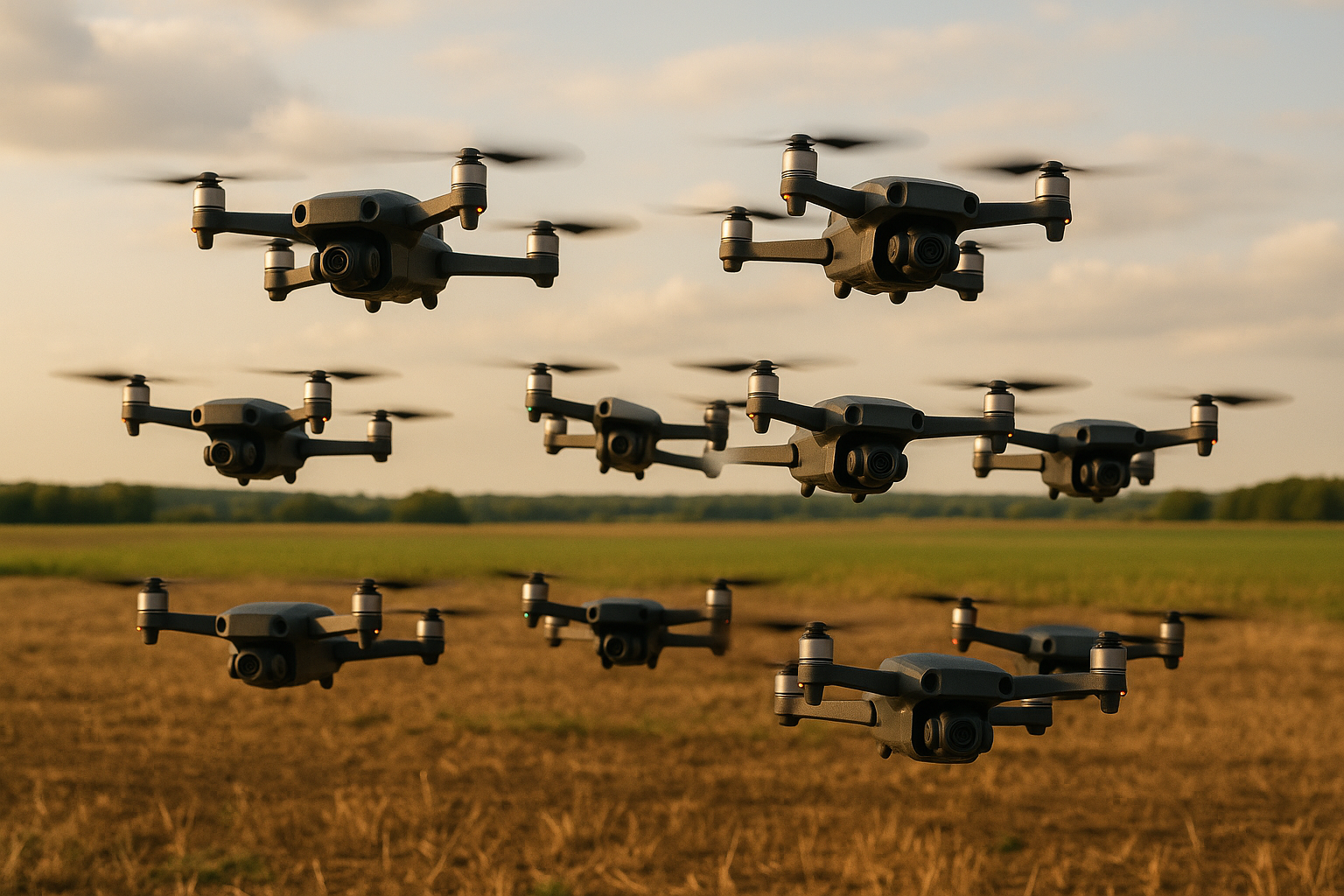 Tactical Drone Swarm